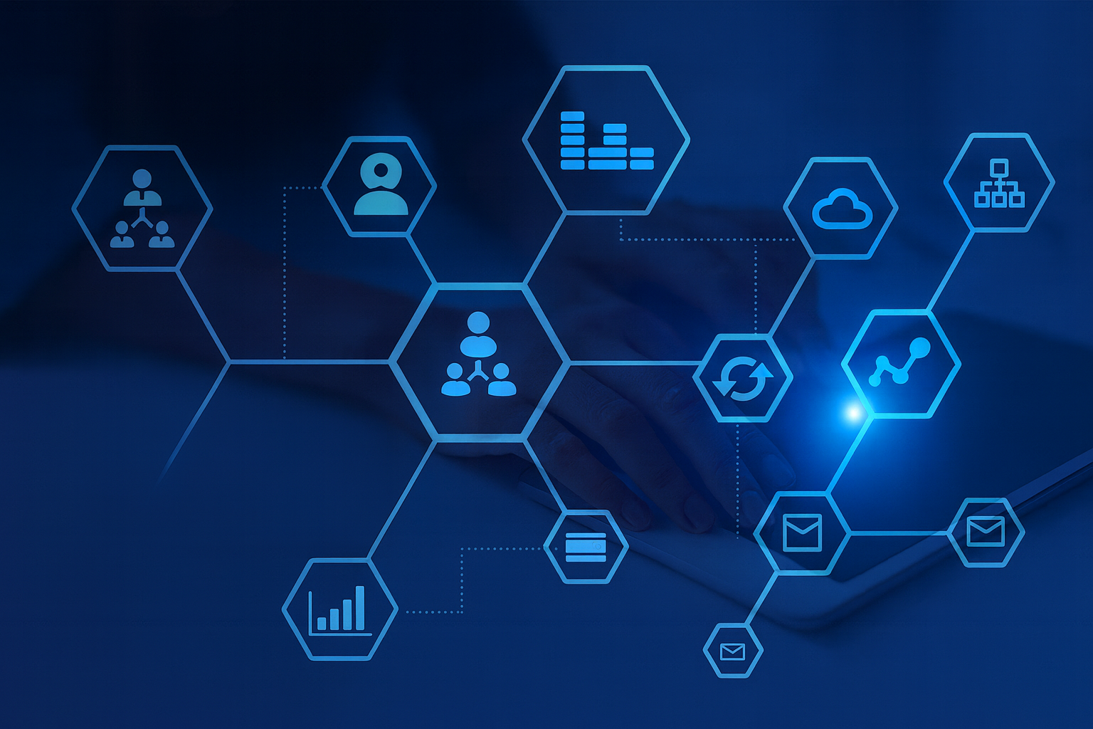 Tecnología empresarial y conectividad